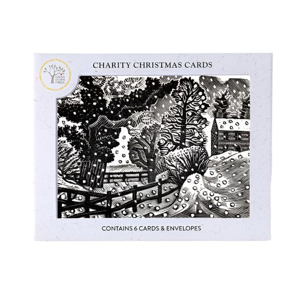 Considerable Falls Christmas Greeting Cards by Eric Ravilious