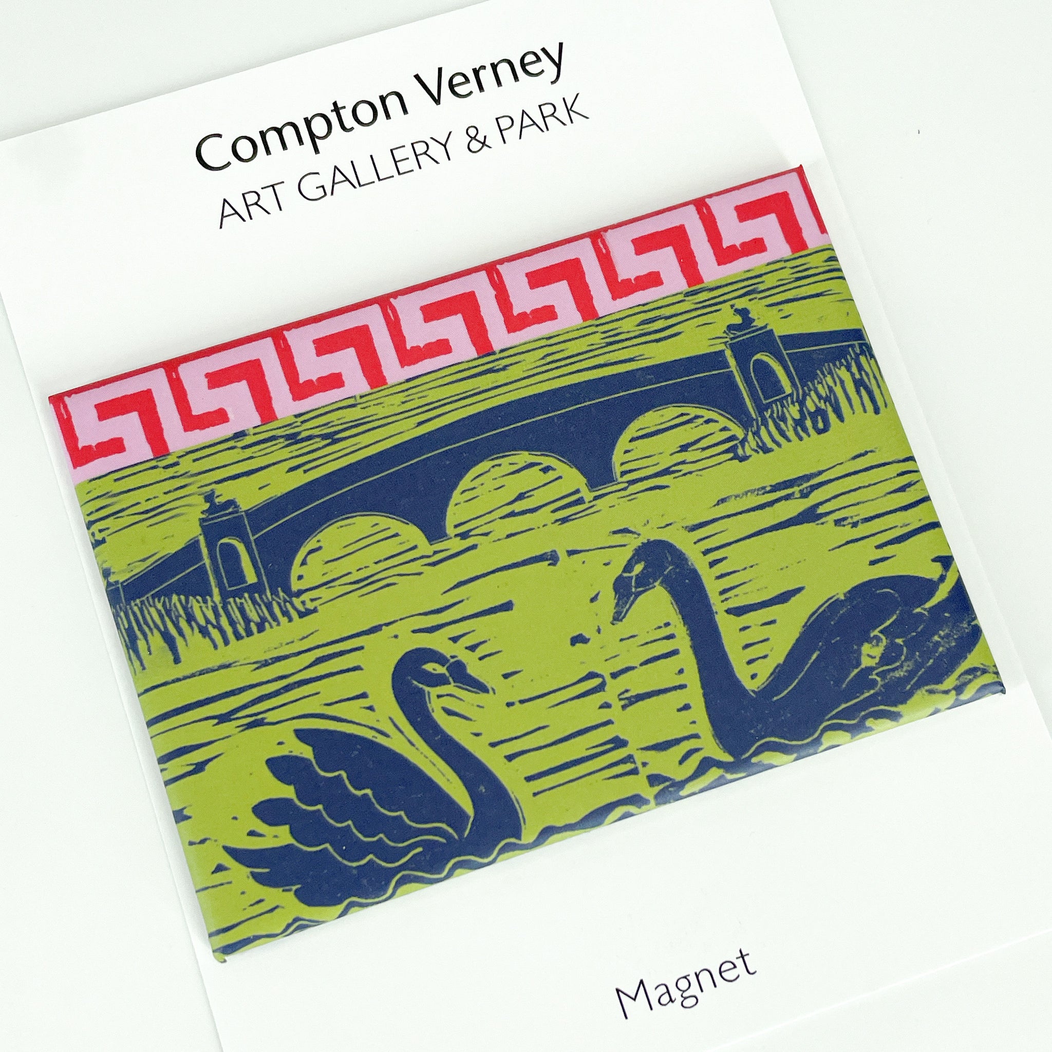 Exclusively designed Compton Verney Magnet by Rory Hutton