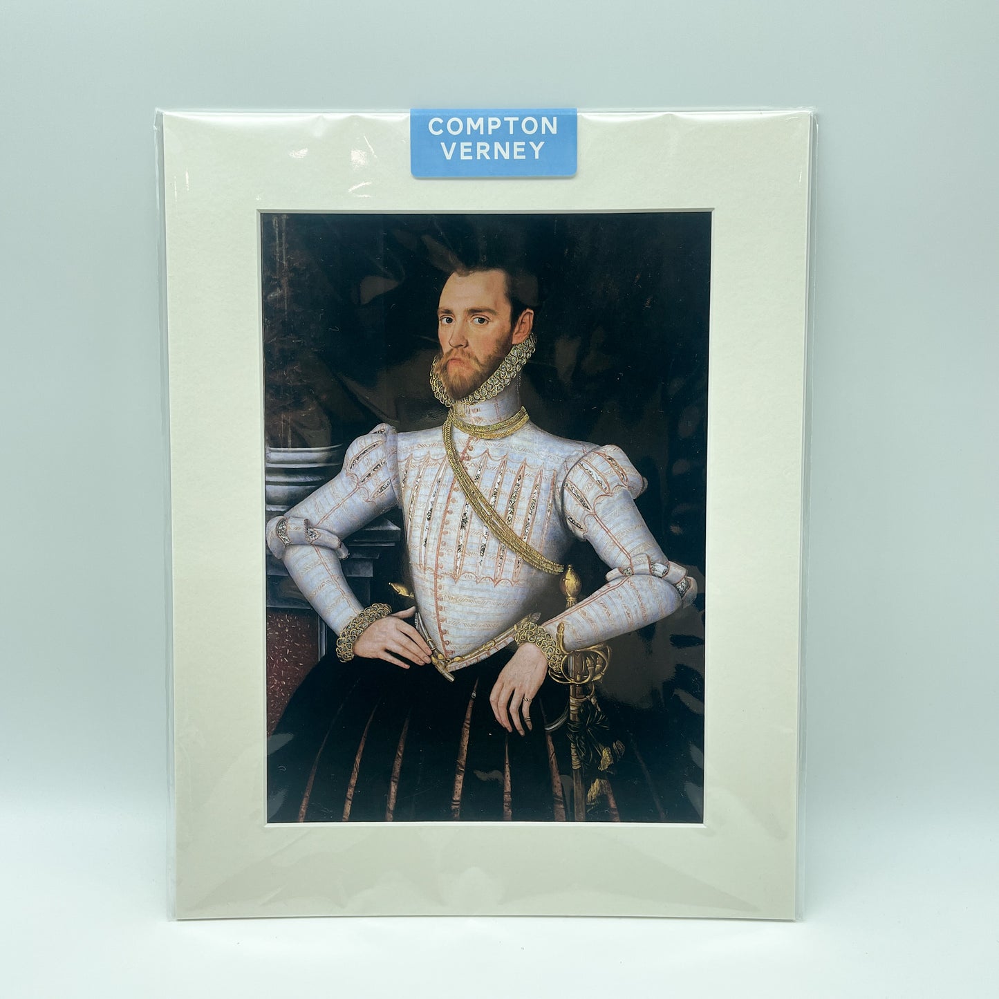 Sir Thomas Knyvett (c. 1539-1616) by Master of the Countess of Warwick | Mounted Fine Art Print