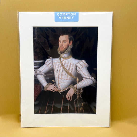 Sir Thomas Knyvett (c. 1539-1616) by Master of the Countess of Warwick | Mounted Fine Art Print