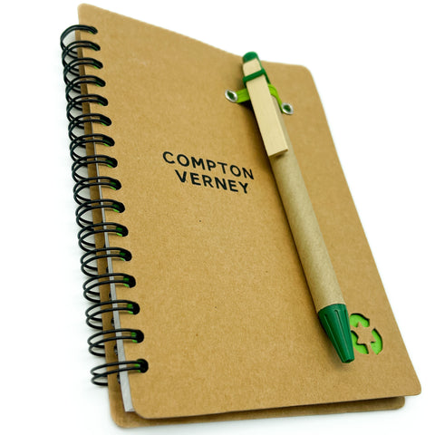 Compton Verney Recycled Notepad and Pen