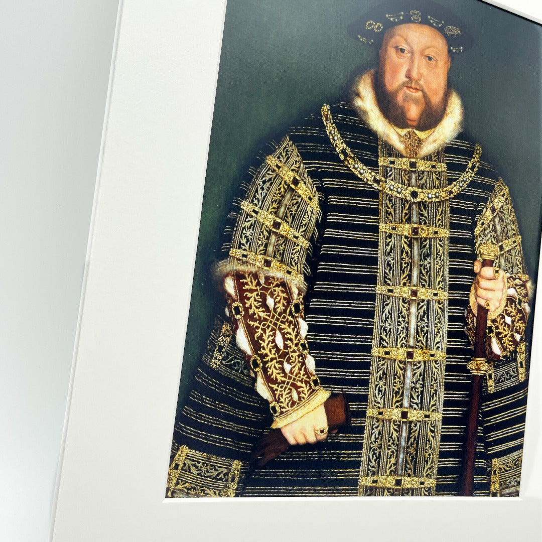 King Henry VIII by Hans Holbein the Younger ( About 1497–1543) | Mounted Fine Art Print