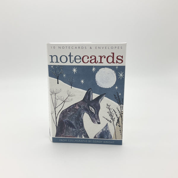 Notecard Pack - Midnight Fox / Woodland Clearing