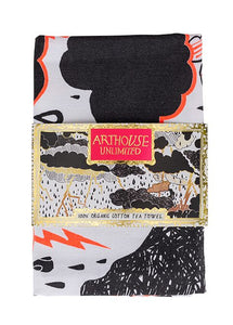 Arthouse Unlimited Rumble Tea Towel